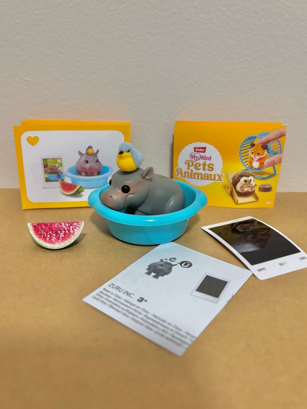 Mini Brands by Zuru My Mini Pets Series Hippo / Hippopotamus